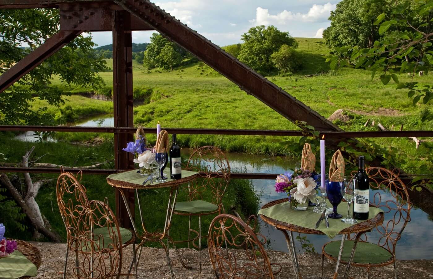 A Private Picnic Set Up Just For You on the Old Iron Bridge