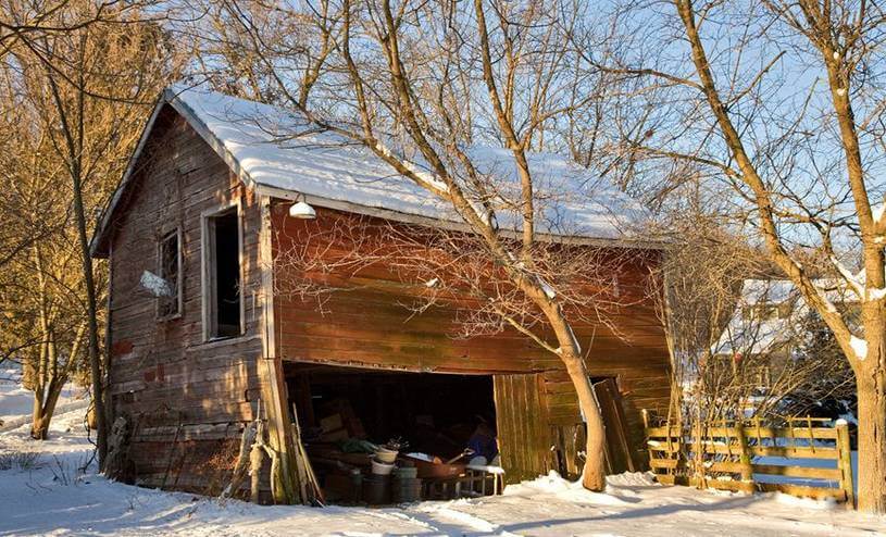 The Inn's Old Red Barn