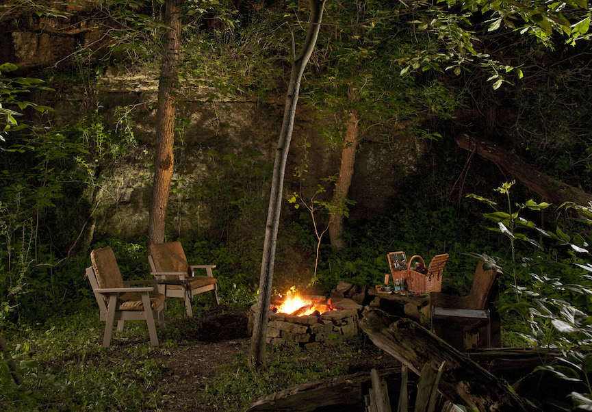 Private Campfire Picnic For Two