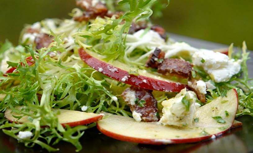 Goat Cheese and Apple Salad