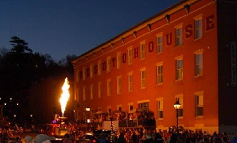 Halloween Parade on Main Street Galena