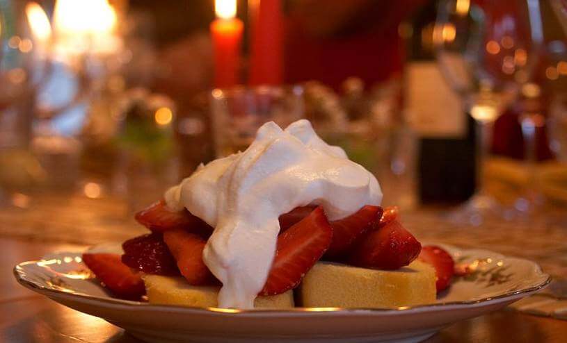 Gran Marnier Whipped Cream tops a Seasonal Favorite